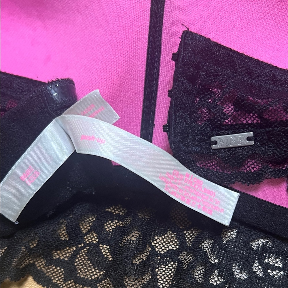 #1403=Elegant Black Lace Bralette - Picture 4 of 10